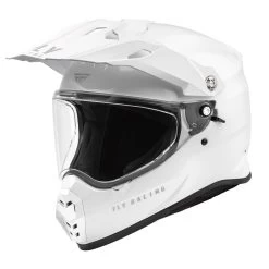 Fly Racing - Trekker Solid Helmet - White