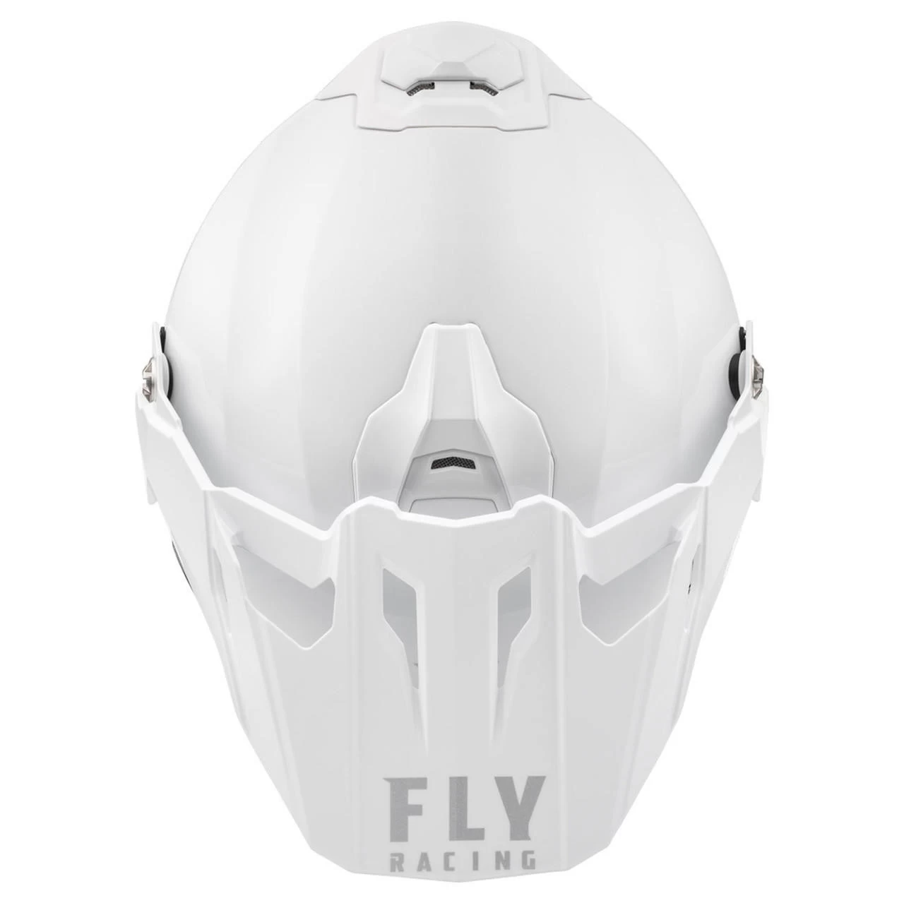 Fly Racing - Trekker Solid Helmet - White 5 Fly Racing - Trekker Solid Helmet - White - Image 3