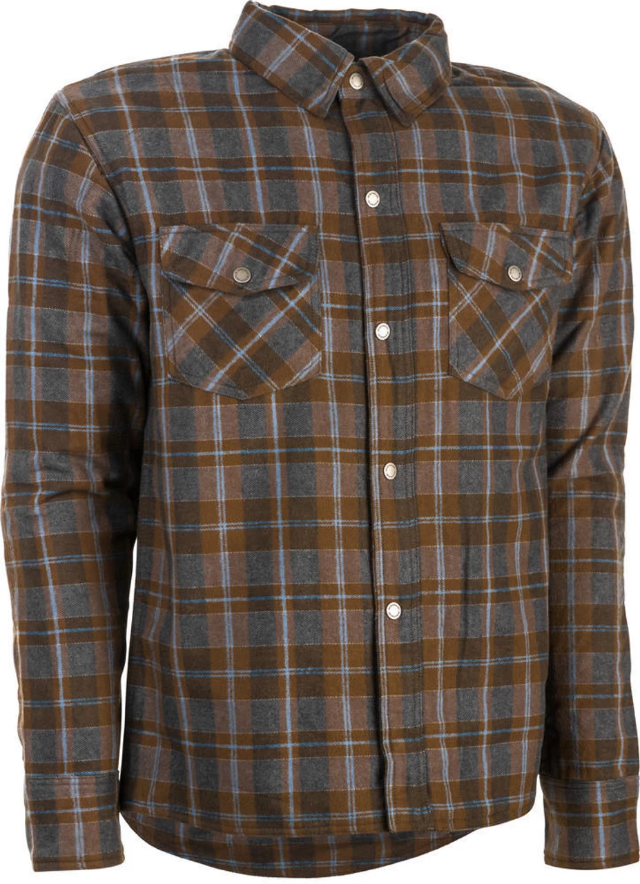 Highway 21 Marksman Riding Flannel - Brown/Tan 3 Highway 21 Marksman Riding Flannel - Brown/Tan