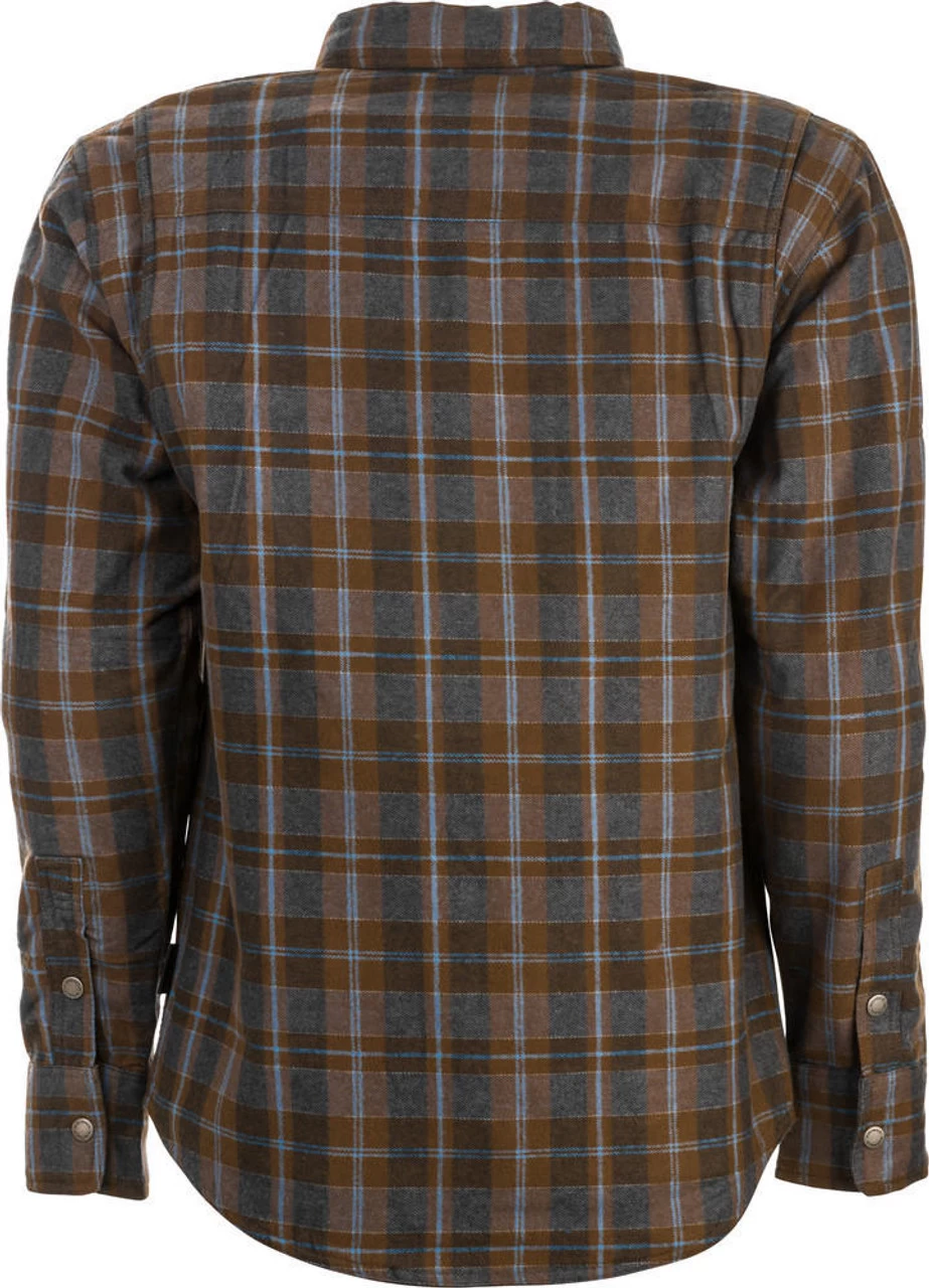 Highway 21 Marksman Riding Flannel - Brown/Tan 4 Highway 21 Marksman Riding Flannel - Brown/Tan - Image 2