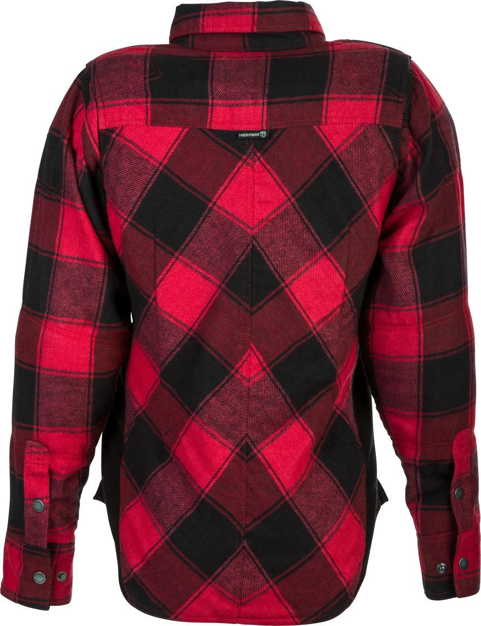 Highway 21 Women's Rogue Flannel - Red/Blk 4 Highway 21 Women's Rogue Flannel - Red/Blk - Image 2