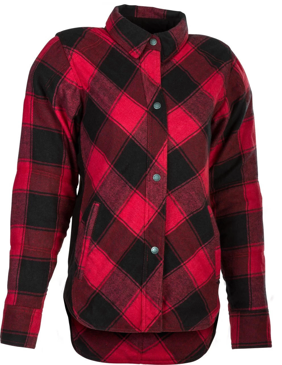 Highway 21 Women's Rogue Flannel - Red/Blk 3 Highway 21 Women's Rogue Flannel - Red/Blk