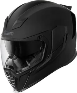 Icon - Airflite Full-Face Helmet - Rubatone Black