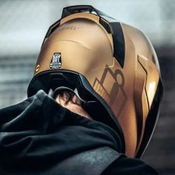 Icon - Airflite™ Jewel MIPS® Helmet - Gold -Bell Helmets Store icon airflite jewel mips helmet gold 30454.1690484816