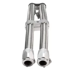 Jagg - 3 Ft. Stainless-Steel Braided Oil Hose Upgrade Kit