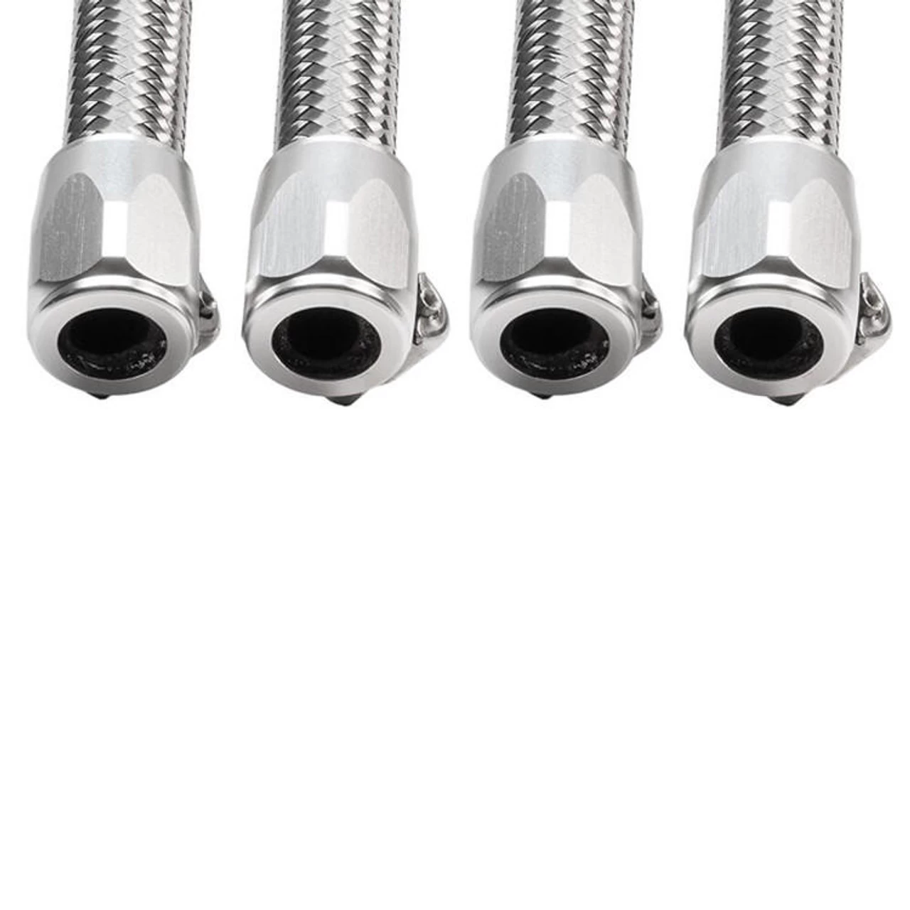 Jagg - 3 Ft. Stainless-Steel Braided Oil Hose Upgrade Kit 5 Jagg - 3 Ft. Stainless-Steel Braided Oil Hose Upgrade Kit - Image 3