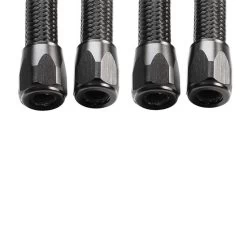 Jagg - 6 Ft. Black Lightweight Fiber-Braided Oil Hose Upgrade Kit 8 Jagg - 6 Ft. Black Lightweight Fiber-Braided Oil Hose Upgrade Kit -Bell Helmets Store jagg oil coolers jagg 6 ft black lightweight fiber braided oil hose upgrade kit 20326.1690490167