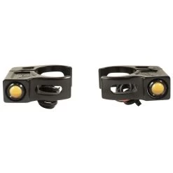 Joker Machine - Black Rat Eye Fork Mount Turn Signals W/ Amber Lens