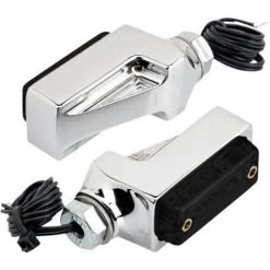 Joker Machine - Chrome LED Turn Signal W/ Amber Lens