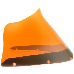 Klock Werks - 9" Orange Ice Kolor Flare⢠Windshield For H-D FXRP Style Fairings