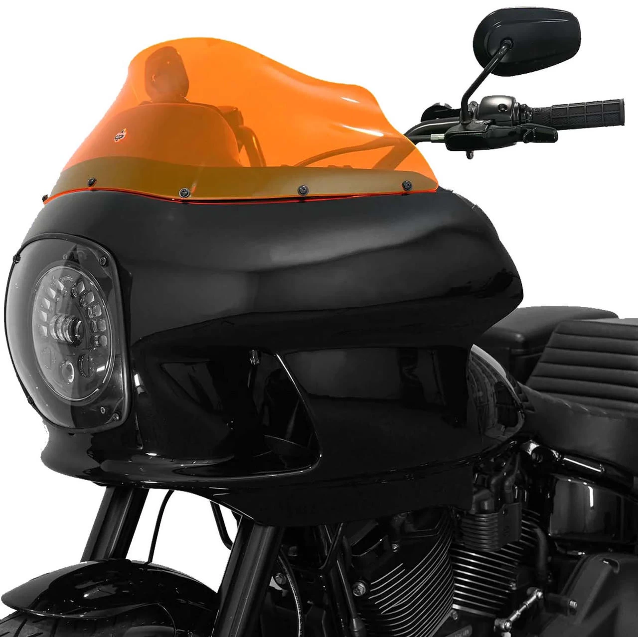 Klock Werks - 9" Orange Ice Kolor Flare™ Windshield For H-D FXRP Style Fairings 5 Klock Werks - 9" Orange Ice Kolor Flare™ Windshield For H-D FXRP Style Fairings - Image 3
