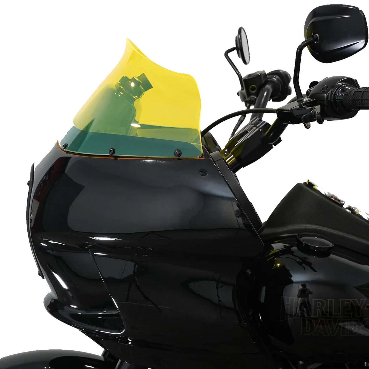 Klock Werks - 9" Yellow Ice Kolor Flare™ Windshield For H-D FXRP Style Fairings 6 Klock Werks - 9" Yellow Ice Kolor Flare™ Windshield For H-D FXRP Style Fairings - Image 4
