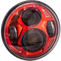 Lectric Lighting Co. - Red 5.75" Color Collection Wide-Array LED Headlight