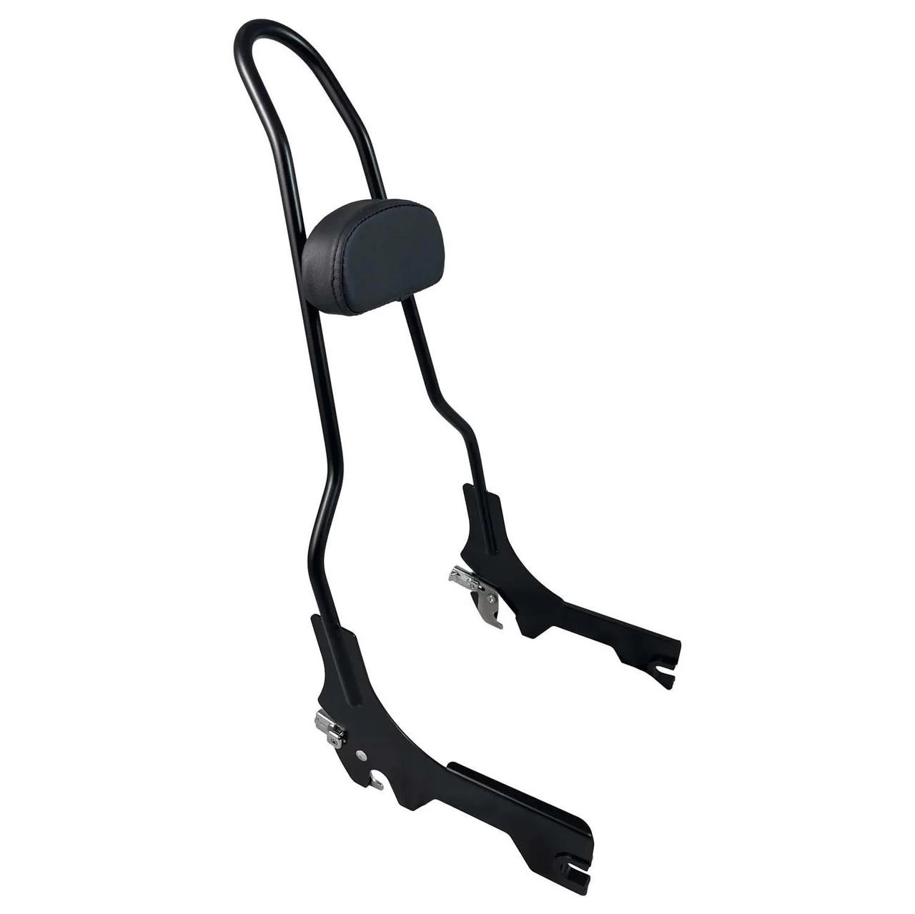 MotherWell - Matte Black 23" Quick Release Sissy Bar W/ Pad - Fits '18 & Up Deluxe, Heritage Classic, Slim, Standard, Street Bob 3 MotherWell - Matte Black 23" Quick Release Sissy Bar W/ Pad - Fits '18 & Up Deluxe, Heritage Classic, Slim, Standard, Street Bob