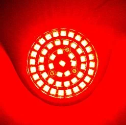 Motorcycle Supply Co. - Harley LED Turn Signal Insert - 1156 (Single Filament) - Red -Bell Helmets Store motorcycle supply co harley led turn signal insert 1156 single filament red 05350.1690491844