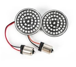 Motorcycle Supply Co. - Harley LED Turn Signal Insert - 1156 (Single Filament) - Red