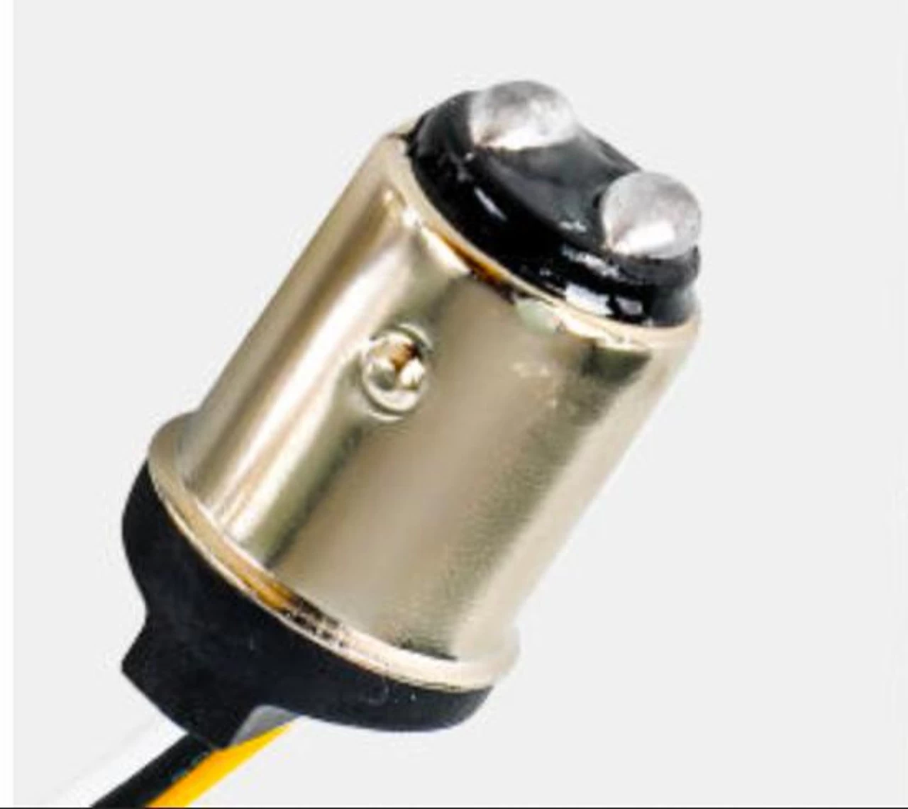 Motorcycle Supply Co. - Harley LED Turn Signal Insert - 1157 (Dual Filament) - White/ Yellow 4 Motorcycle Supply Co. - Harley LED Turn Signal Insert - 1157 (Dual Filament) - White/ Yellow - Image 2