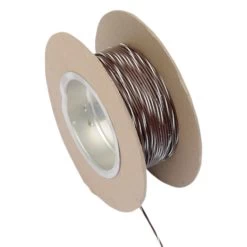 Namz - 18-Gauge OEM Color Wire 100' Length - Brown/White