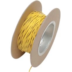 Namz - 18-Gauge OEM Color Wire 100' Length - Yellow/Black