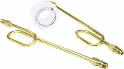 Old-STF Cycle - Brass Rocker Box Oil Line Fits '57-'85 Ironhead