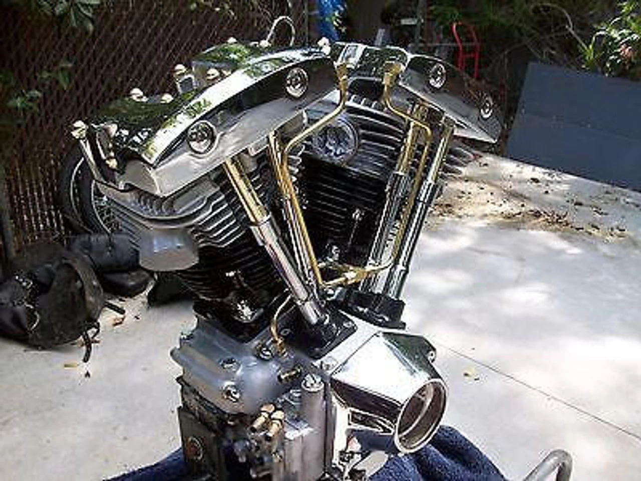 Old-STF Cycle - Brass Rocker Box Split Oil Line Fits '66-'84 Shovelheads 4 Old-STF Cycle - Brass Rocker Box Split Oil Line Fits '66-'84 Shovelheads - Image 2