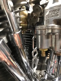 Old-STF Cycle - Carb Support Bracket Fits '66-'84 Shovelhead -Bell Helmets Store old stf cycle carb support bracket fits 66 84 shovelhead 08409.1690318038