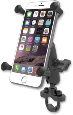 RAM Mounts - Handlebar Rail Mount - For Large Phone