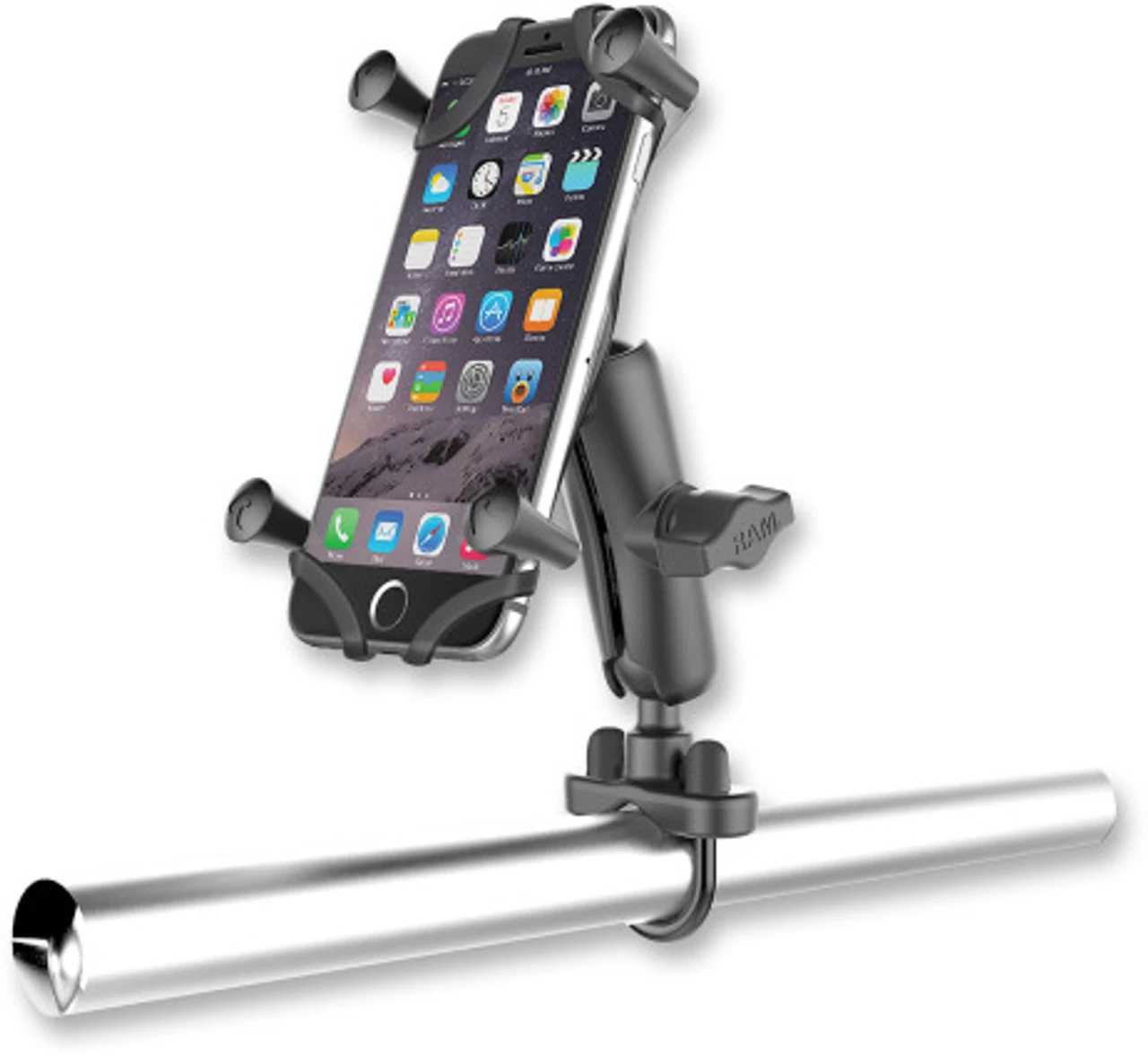 RAM Mounts - Handlebar Rail Mount - For Large Phone 5 RAM Mounts - Handlebar Rail Mount - For Large Phone - Image 3
