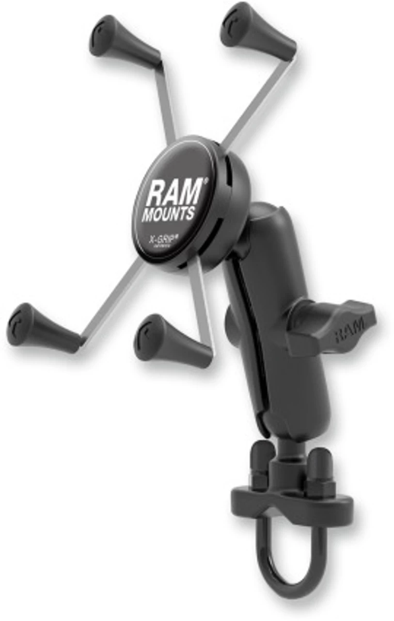 RAM Mounts - Handlebar Rail Mount - For Large Phone 4 RAM Mounts - Handlebar Rail Mount - For Large Phone - Image 2