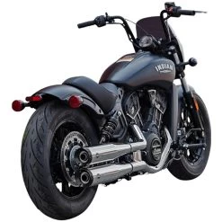 S&S Cycle - 49-State Grand National Slip-On Mufflers Fits '19-'23 Indian Scout Models - Chrome 12 S&S Cycle - 49-State Grand National Slip-On Mufflers Fits '19-'23 Indian Scout Models - Chrome -Bell Helmets Store sands cycle 49 state grand national slip on mufflers fits 19 23 indian scout models chrome 92416.1700942045