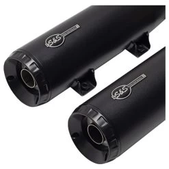 S&S - Race Only Grand National Slip-On Mufflers Fits '19-'23 Scout Models - Black -Bell Helmets Store sands cycle sands race only grand national slip on mufflers fits 19 23 scout models black 15338.1698259152
