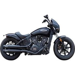 S&S - Race Only Grand National Slip-On Mufflers Fits '19-'23 Scout Models - Black -Bell Helmets Store sands cycle sands race only grand national slip on mufflers fits 19 23 scout models black 47381.1698260335