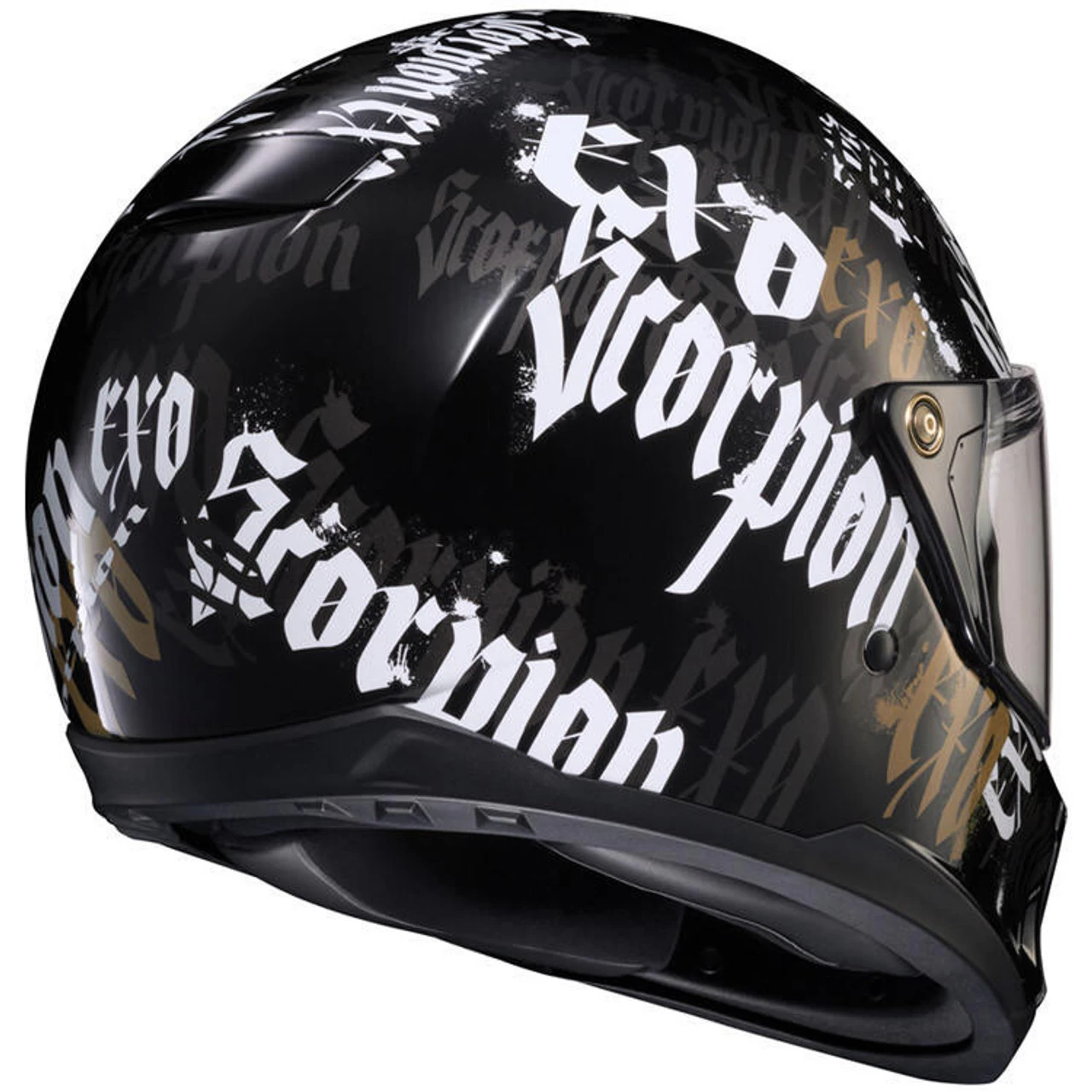 Scorpion - EXO-HX1 Full-Face Helmet - Blackletter 6 Scorpion - EXO-HX1 Full-Face Helmet - Blackletter - Image 4
