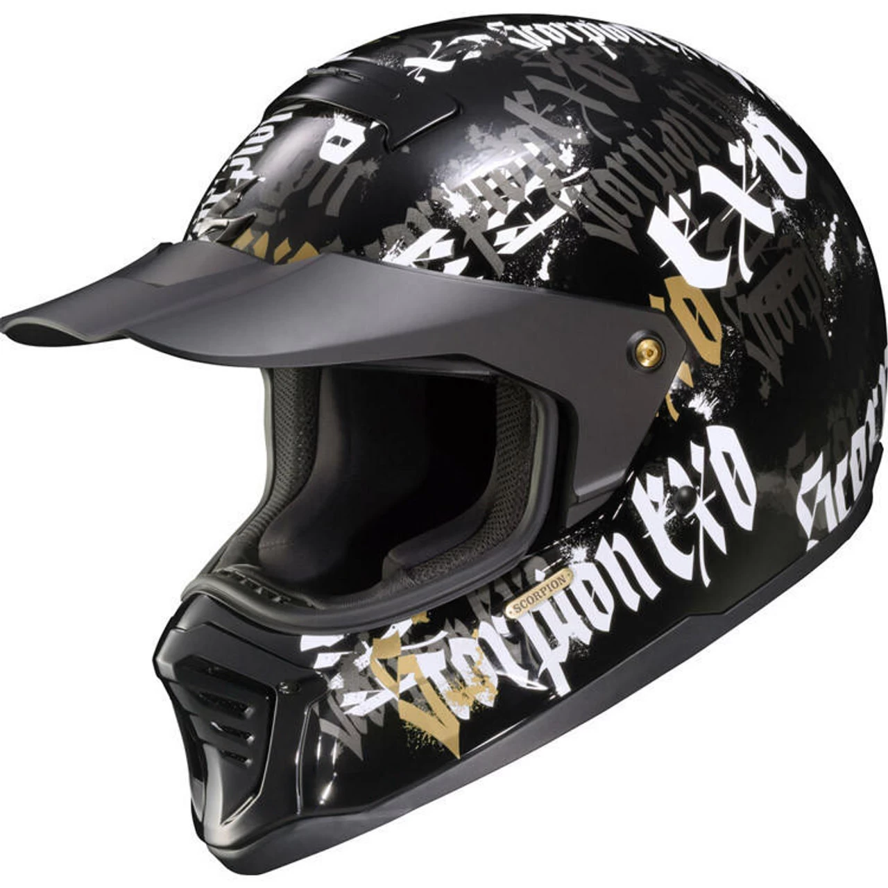 Scorpion - EXO-HX1 Full-Face Helmet - Blackletter 5 Scorpion - EXO-HX1 Full-Face Helmet - Blackletter - Image 3