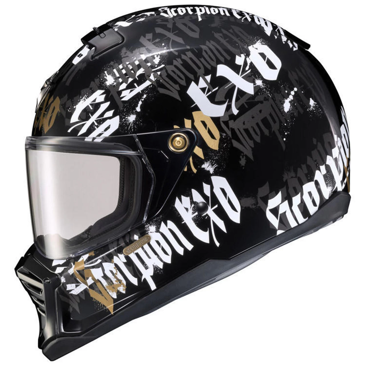 Scorpion - EXO-HX1 Full-Face Helmet - Blackletter 3 Scorpion - EXO-HX1 Full-Face Helmet - Blackletter