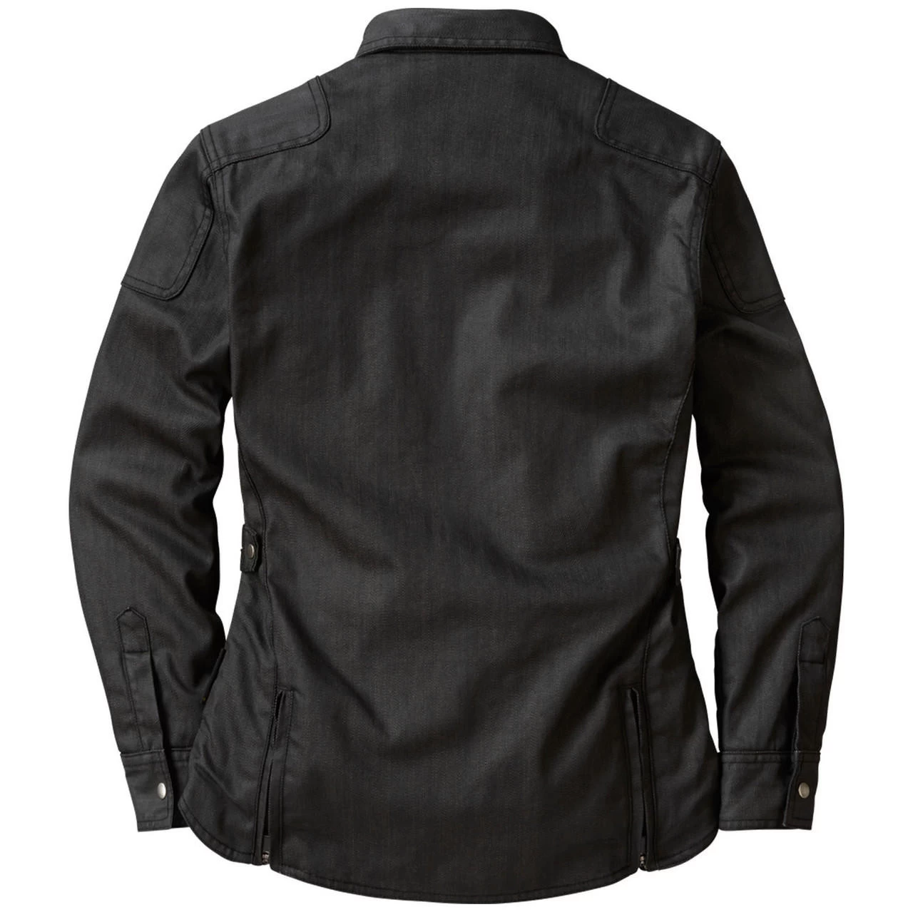 Scorpion - Women's Black Covert Wax Riding Shirt 4 Scorpion - Women's Black Covert Wax Riding Shirt - Image 2