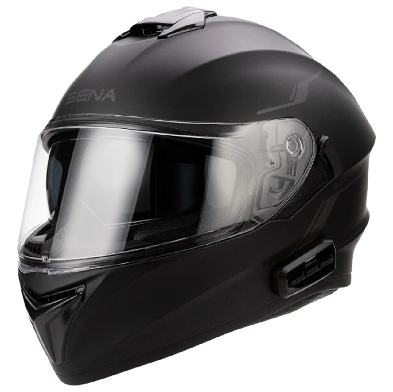 SENA - Matte Black OutForce Helmet 3 SENA - Matte Black OutForce Helmet