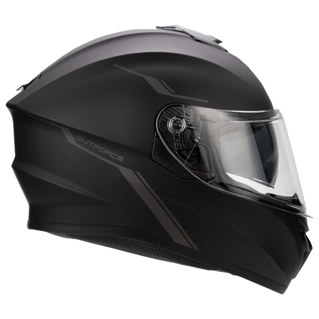 SENA - Matte Black OutForce Helmet 8 SENA - Matte Black OutForce Helmet - Image 6