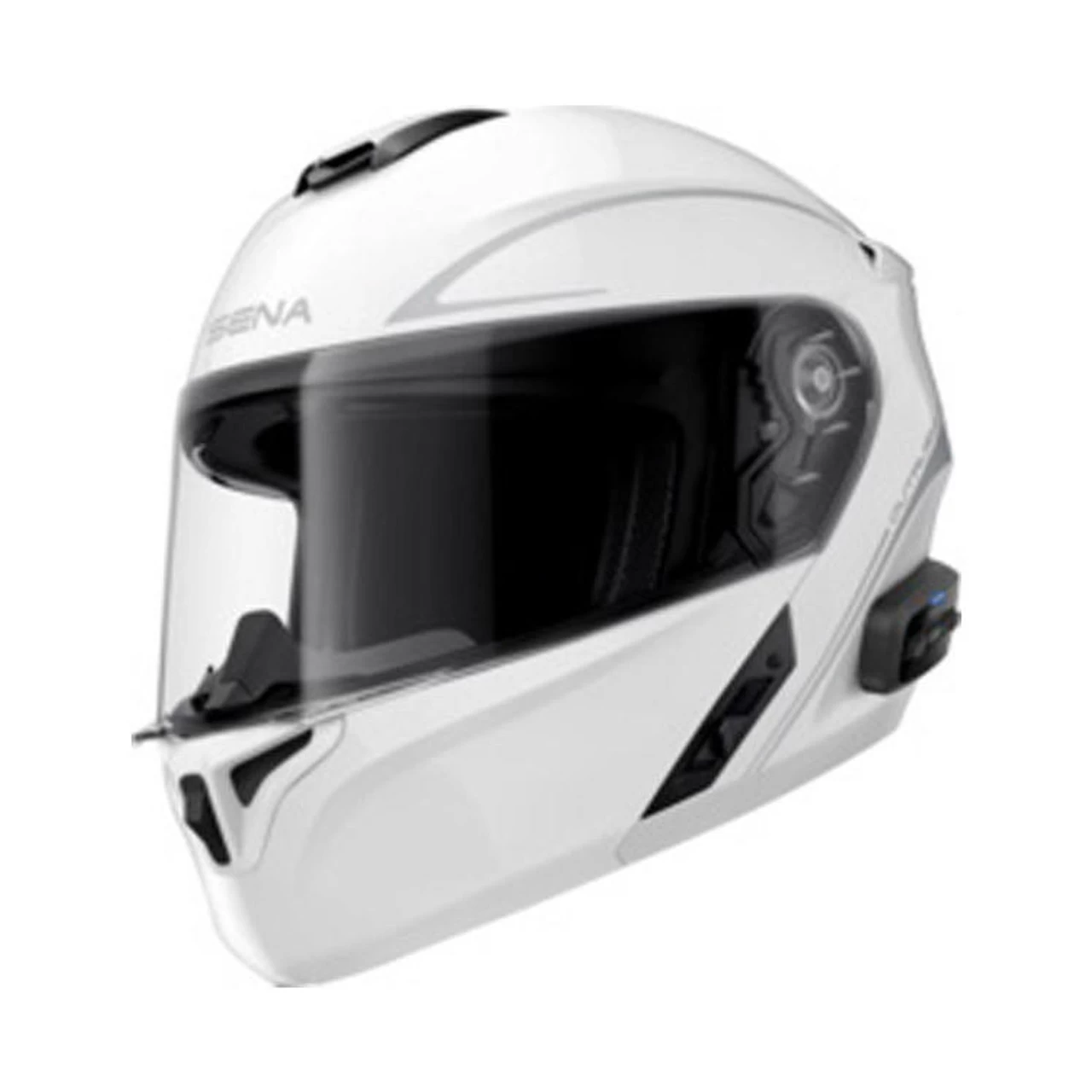 SENA - Outrush R Modular Bluetooth Helmet - White 3 SENA - Outrush R Modular Bluetooth Helmet - White