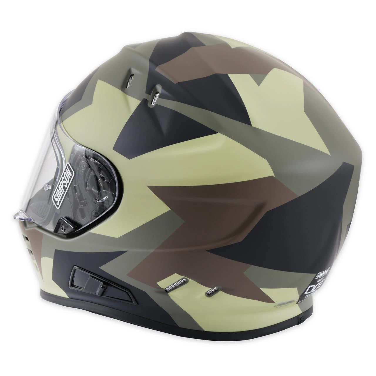 Simpson Helmets - Ghost Bandit DOT Approved Helmet - Comanche 7 Simpson Helmets - Ghost Bandit DOT Approved Helmet - Comanche - Image 5