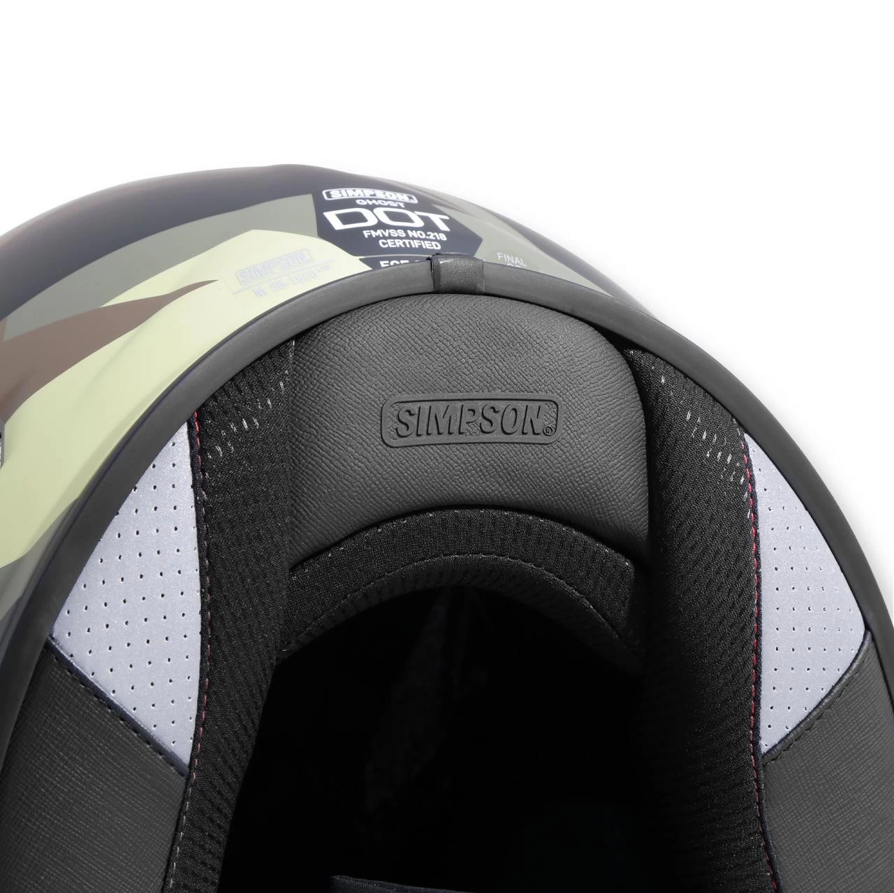 Simpson Helmets - Ghost Bandit DOT Approved Helmet - Comanche 10 Simpson Helmets - Ghost Bandit DOT Approved Helmet - Comanche - Image 8