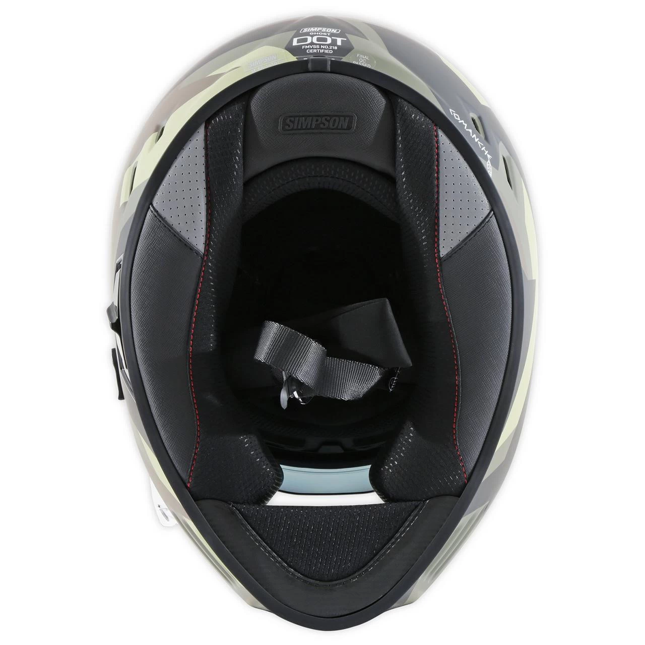 Simpson Helmets - Ghost Bandit DOT Approved Helmet - Comanche 9 Simpson Helmets - Ghost Bandit DOT Approved Helmet - Comanche - Image 7