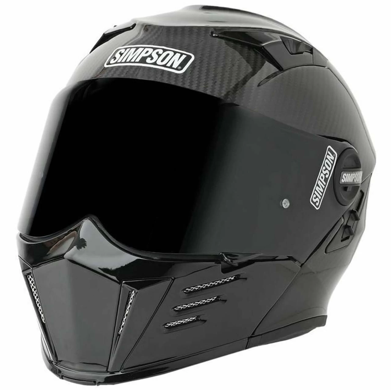 Simpson - Carbon Fiber Mod Bandit Helmet 3 Simpson - Carbon Fiber Mod Bandit Helmet