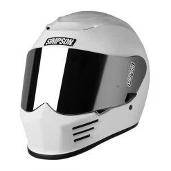 Simpson Helmets - Speed Bandit Motorcycle Helmet - White