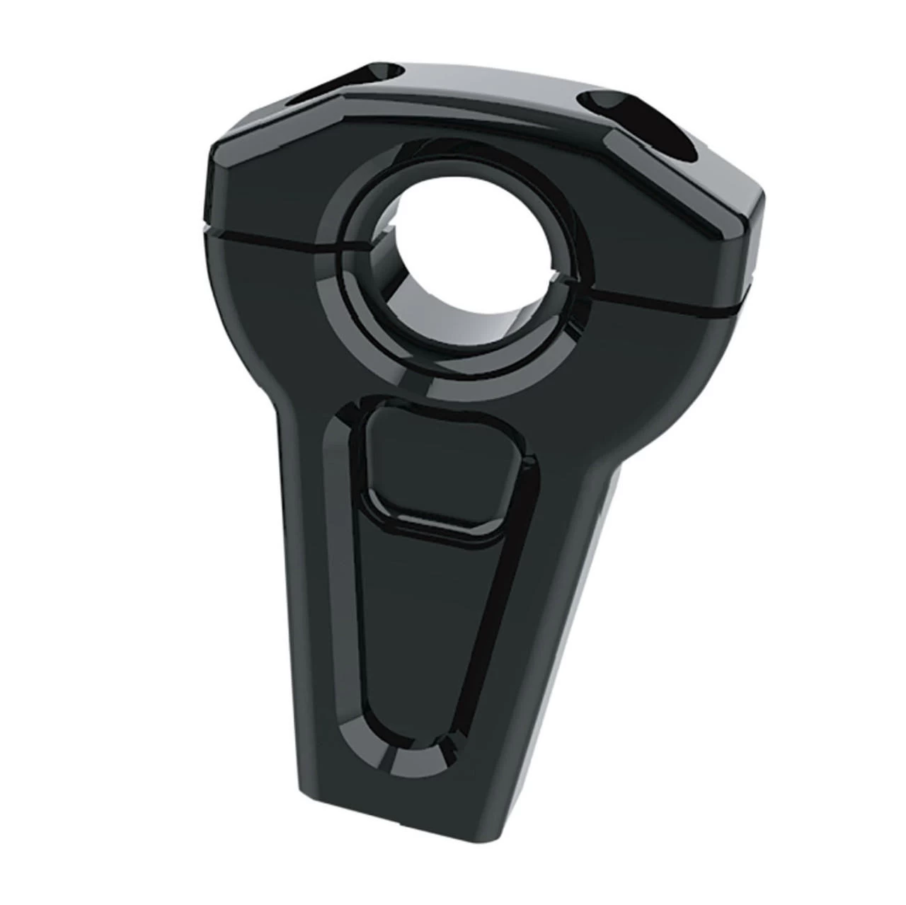 Slyfox - 3½" Straight Handlebar Riser Kit - Black 3 Slyfox - 3½" Straight Handlebar Riser Kit - Black