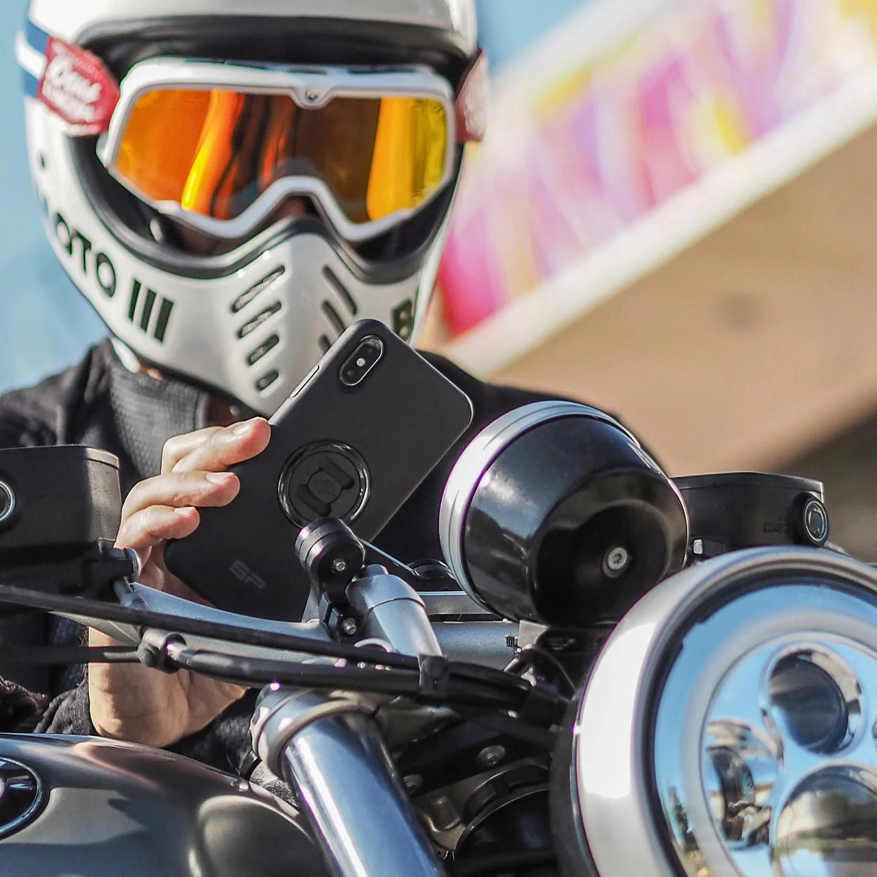 SP Gadgets - Moto Bundle Phone Holder Kit For IPhone 12 Pro Max 6 SP Gadgets - Moto Bundle Phone Holder Kit For IPhone 12 Pro Max - Image 4