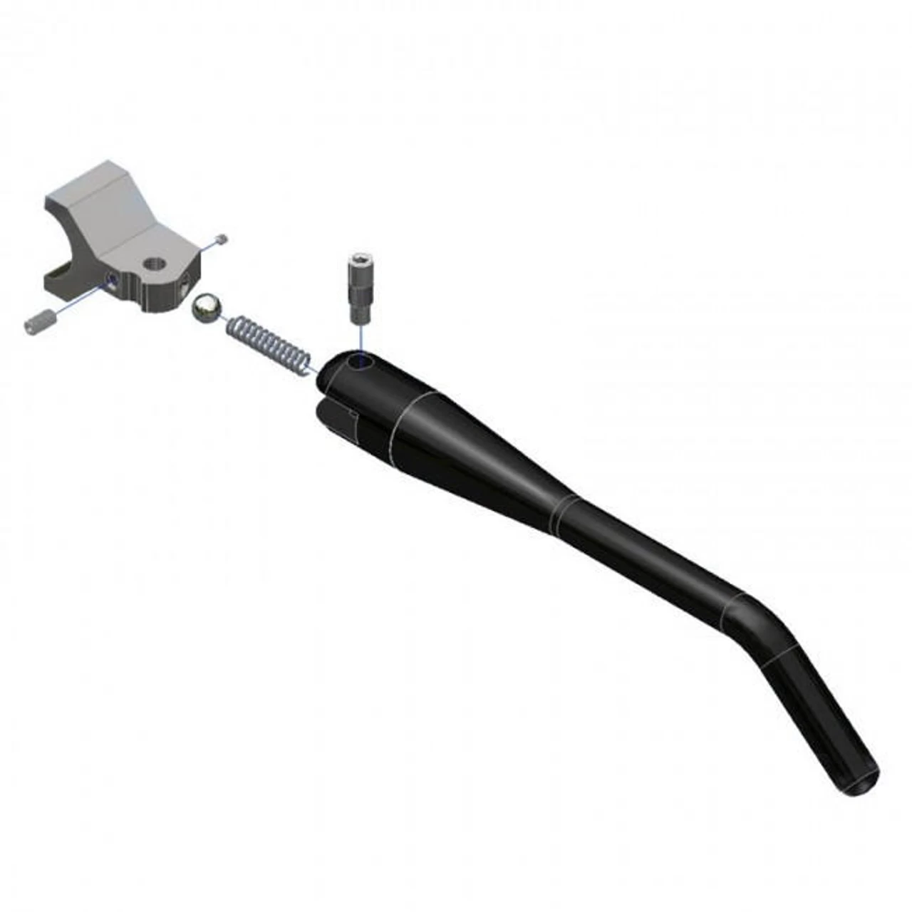 TC Bros Choppers - Chrome Weld-On Kick Stand 1" Frame Tubing 6 TC Bros Choppers - Chrome Weld-On Kick Stand 1" Frame Tubing - Image 4