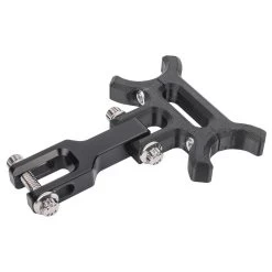 Thrashin Supply - Black Holeshot Riser Gauge Relocation Bracket