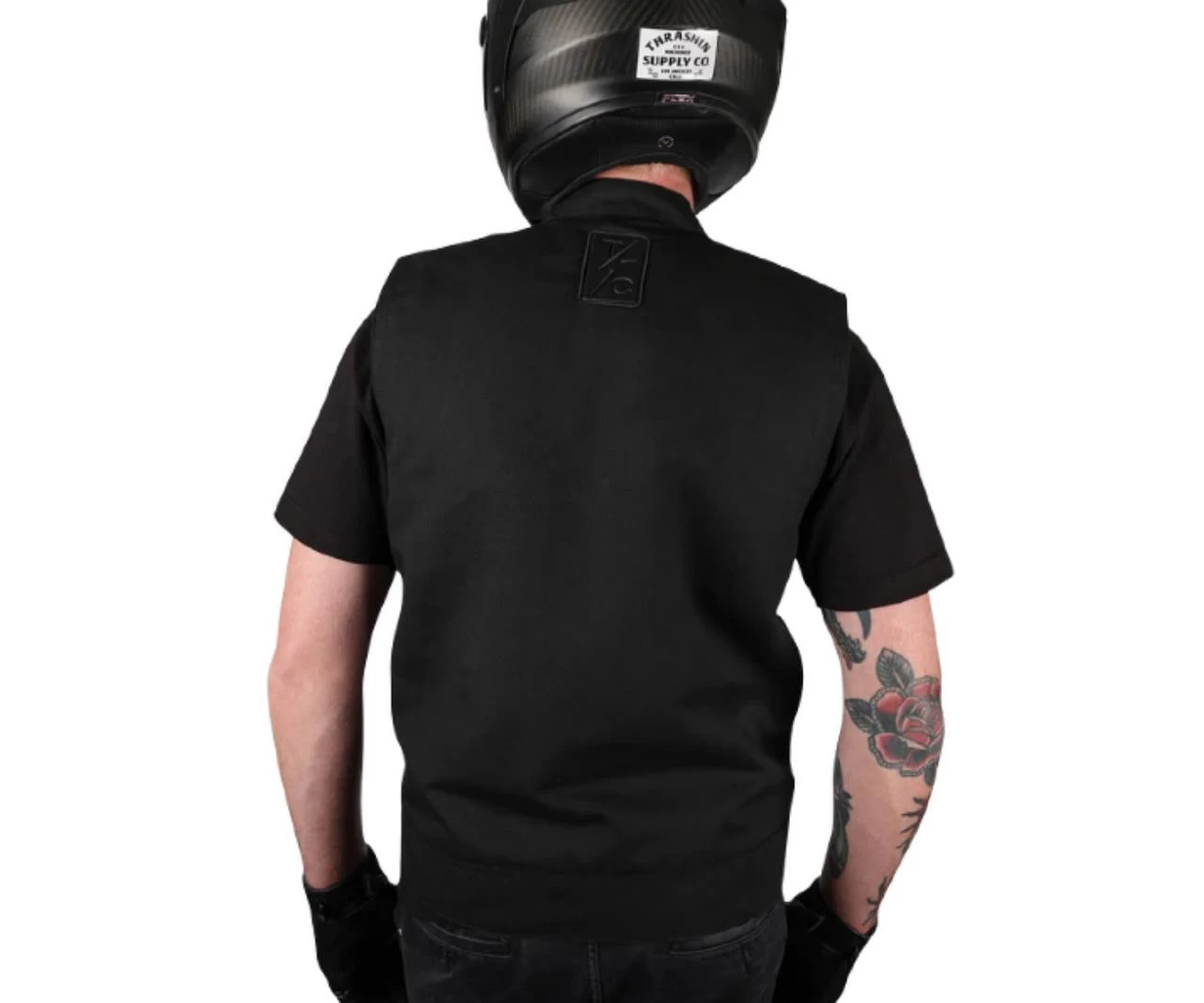 Thrashin Supply - Nightrider V2 Riding Vest - Black 6 Thrashin Supply - Nightrider V2 Riding Vest - Black - Image 4