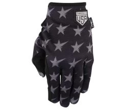 Thrashin Supply - Stars & Bolts Stealth Gloves - Black/Gray -Bell Helmets Store thrashin supply stars and bolts stealth gloves blackgray 36472.1690315993